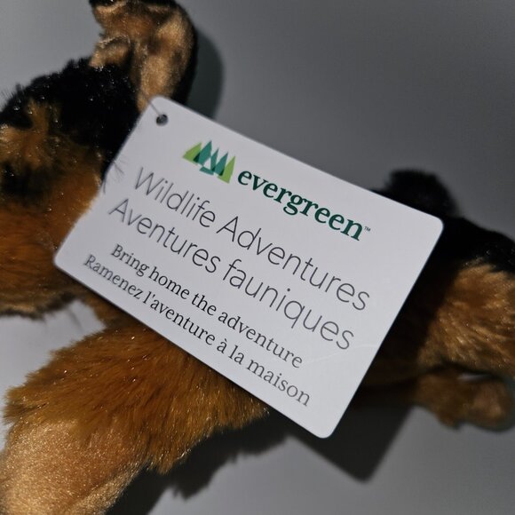 NEW Wildlife Adventures Puppy Dog Yorkshire Terrier Plush 8" Long Evergreen 2023 - Picture 7 of 9